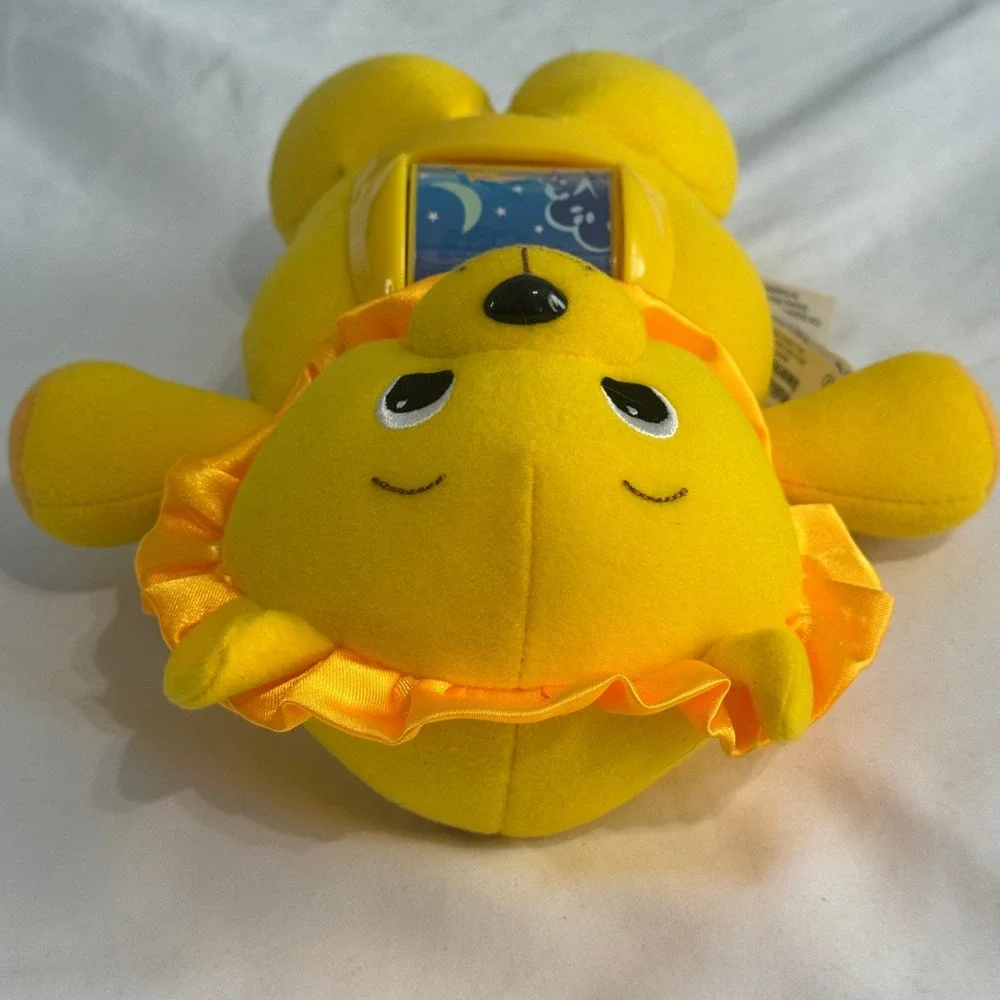 Vintage LeapFrog Baby Roll & Rhyme Learning Lion Yellow Plush Rare 2004 Toy
